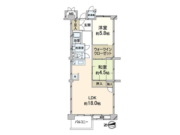 間取図(平面図)