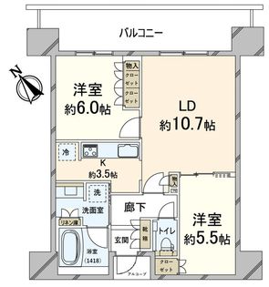 間取図(平面図)