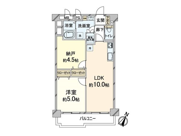 シャンティー塚本 間取図(平面図) シャンティー塚本 間取図(平面図)