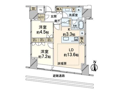 間取図(平面図)