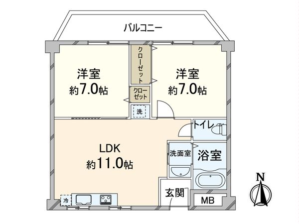 間取図(平面図)