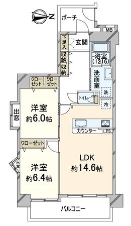 間取図(平面図)