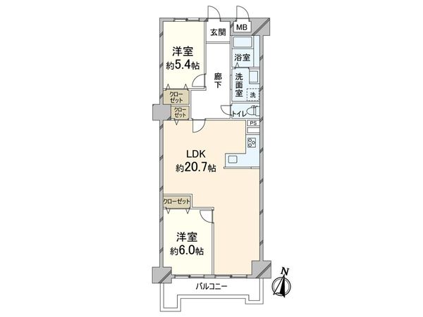 ロイヤルハイツ新大阪 間取図(平面図) 間取図(平面図)