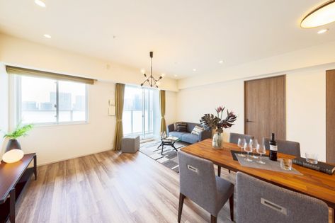 ザ・ファインタワー梅田豊崎 リビング