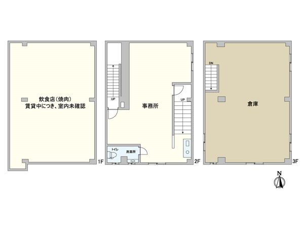 北区西天満5丁目 一棟ビル 間取図(平面図) 間取図(平面図)