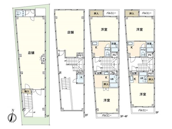 クリスタル十三 間取図(平面図) 間取図(平面図)