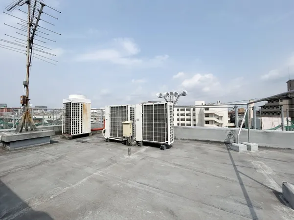 屋上部分バルコニー