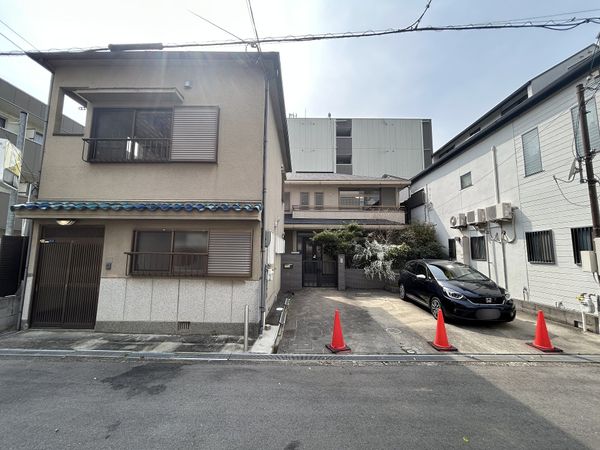 旭区中宮五丁目 古家付土地 土地写真