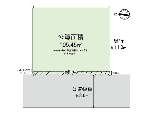 城東区鴫野東3丁目 土地 区画図 城東区鴫野東3丁目 土地 区画図