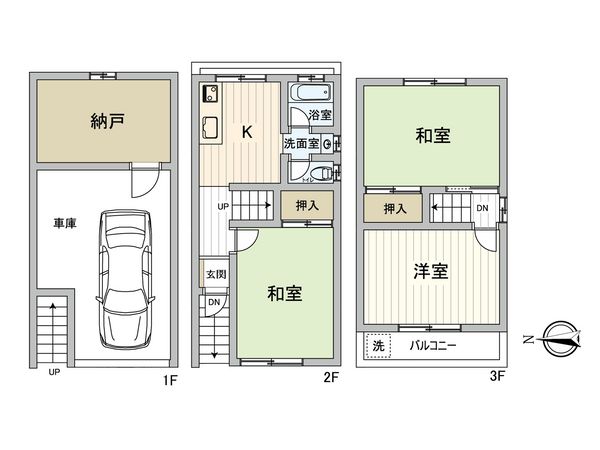 鶴見区横堤2丁目 戸建 間取図(平面図) 鶴見区横堤2丁目 戸建 間取図(平面図)