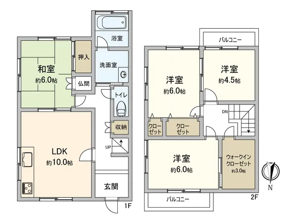 間取図です。
