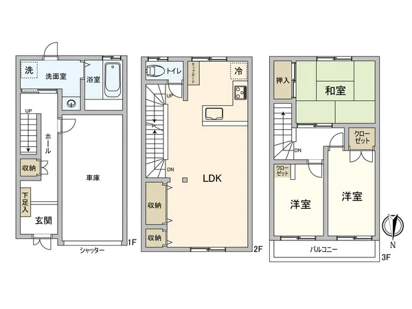 間取り図です。