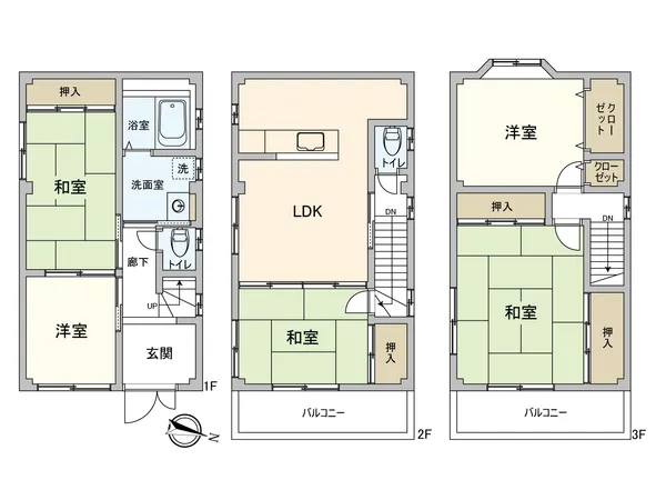 間取り図です。