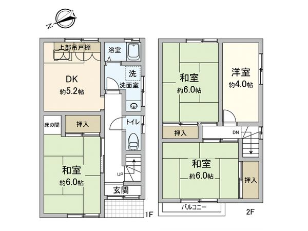 鶴見区横堤3丁目 間取図(平面図) 鶴見区横堤3丁目 間取図(平面図)