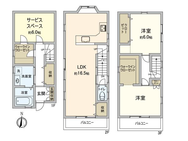 鶴見区放出東1丁目 戸建 間取図(平面図)