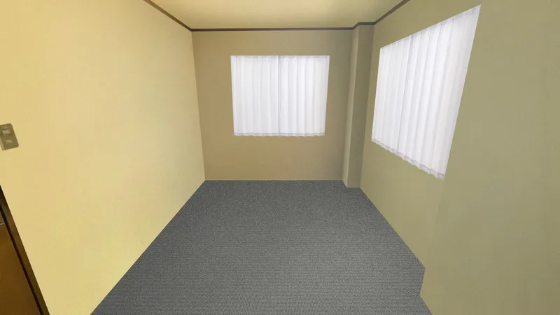 【洋室約６.０帖】※画像は実際の室内写真をもとにCGにて再現した「空室リフォームイメージ」であり実際とは多少異なります。