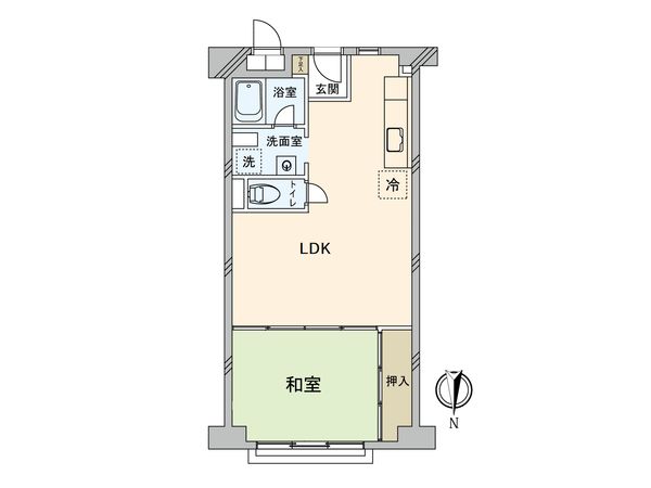 シャルマンコーポ野江 第一期 間取図(平面図) シャルマンコーポ野江 第一期 間取図(平面図)