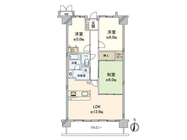 間取図(平面図)