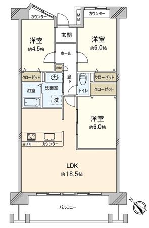 間取図(平面図)