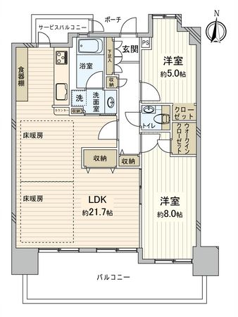 ローレルスクエア住道サンタワー 間取図(平面図) ローレルスクエア住道サンタワー 間取図(平面図)