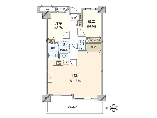 ローレルコート関目 間取図(平面図) ローレルコート関目 間取図(平面図)