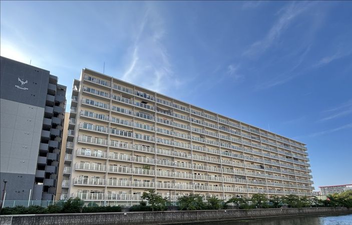 関目グリーンハイツ A棟 外観 関目グリーンハイツ A棟 外観