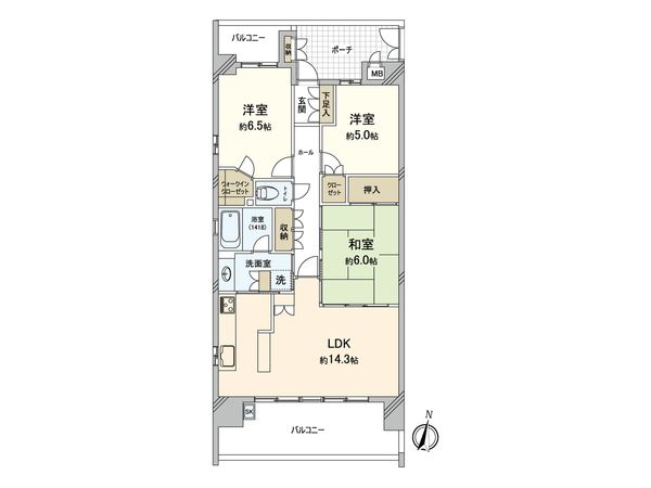 間取図(平面図)