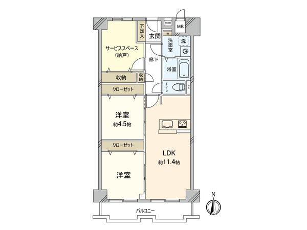 間取図(平面図)
