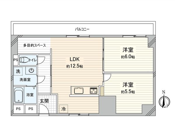 日商岩井京橋ハイツ 間取図(平面図) 日商岩井京橋ハイツ 間取図(平面図)