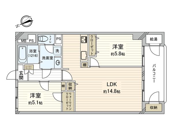 間取図(平面図)