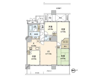 間取図(平面図)