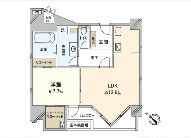 朝日プラザアルティマタワーズ 間取図(平面図) 間取図(平面図)