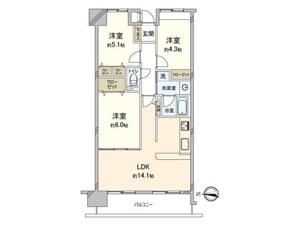 間取図(平面図)