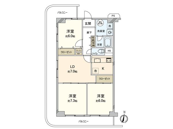 間取図(平面図)