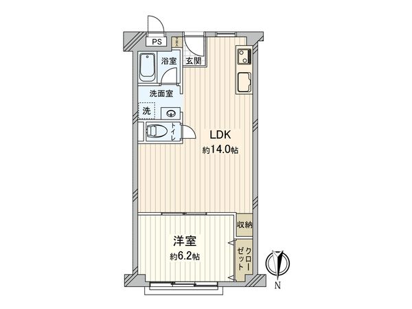 シャルマンコーポ野江 第1期 間取図(平面図) 間取図(平面図)