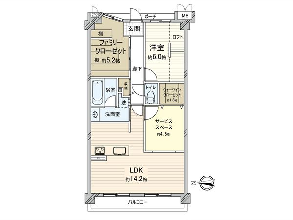 メロディーハイムジェイズコート 間取図(平面図)