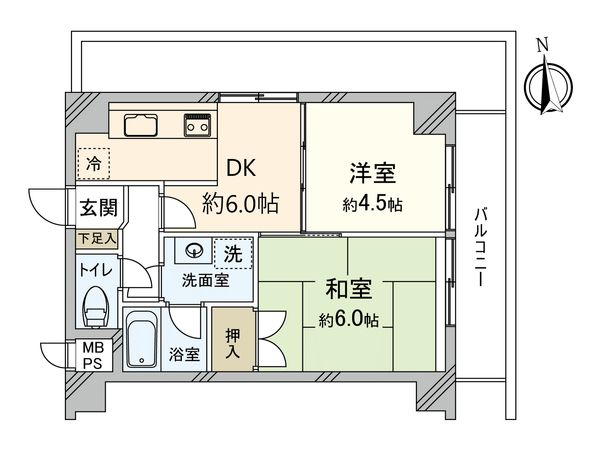 サンロイヤル都島本通 間取図(平面図) 間取図(平面図)