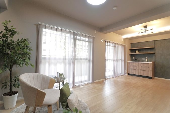 リブコート鴫野 リビング