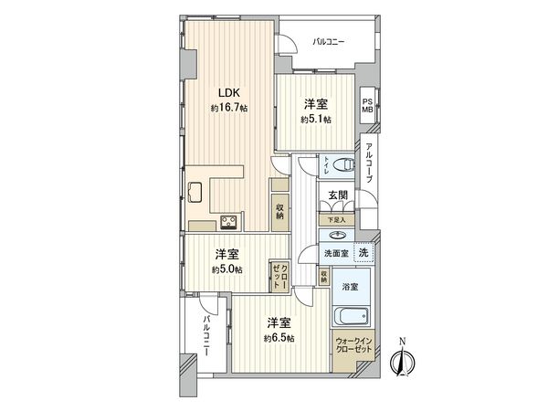 大阪イーストガーデンズタワー 間取図(平面図) 間取図(平面図)