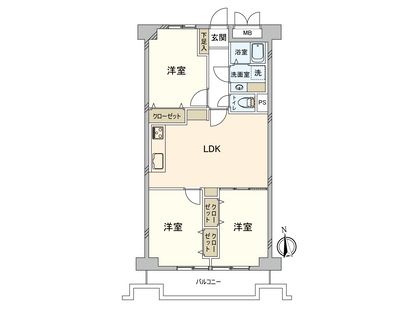 間取図(平面図)