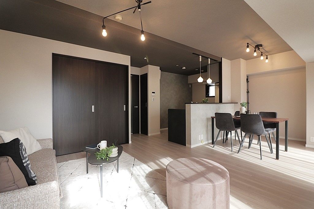 大阪城公園グリーンマンション リビング リビング