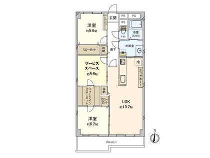 間取図(平面図)