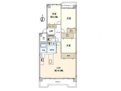 間取図(平面図)