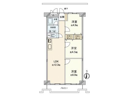 間取図(平面図)