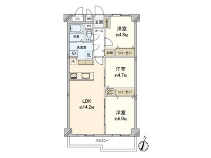 間取図(平面図)