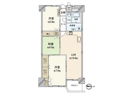 間取図(平面図)