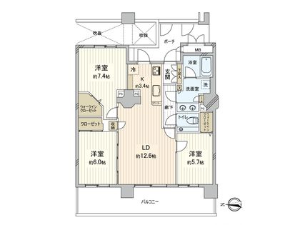 間取図(平面図)