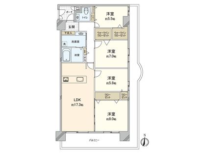 間取図(平面図)
