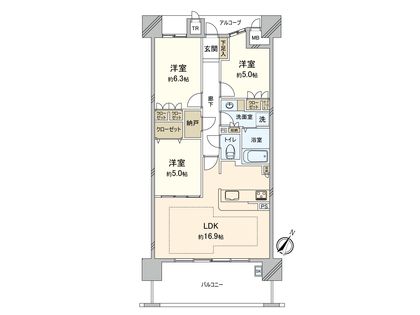 間取図(平面図)