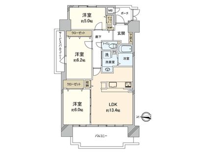 間取図(平面図)